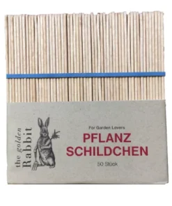 Golden Rabbit Pflanzschilder