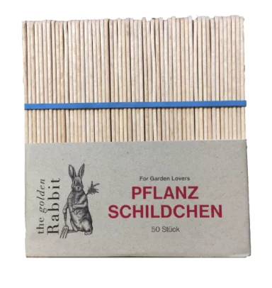 Golden Rabbit Pflanzschilder