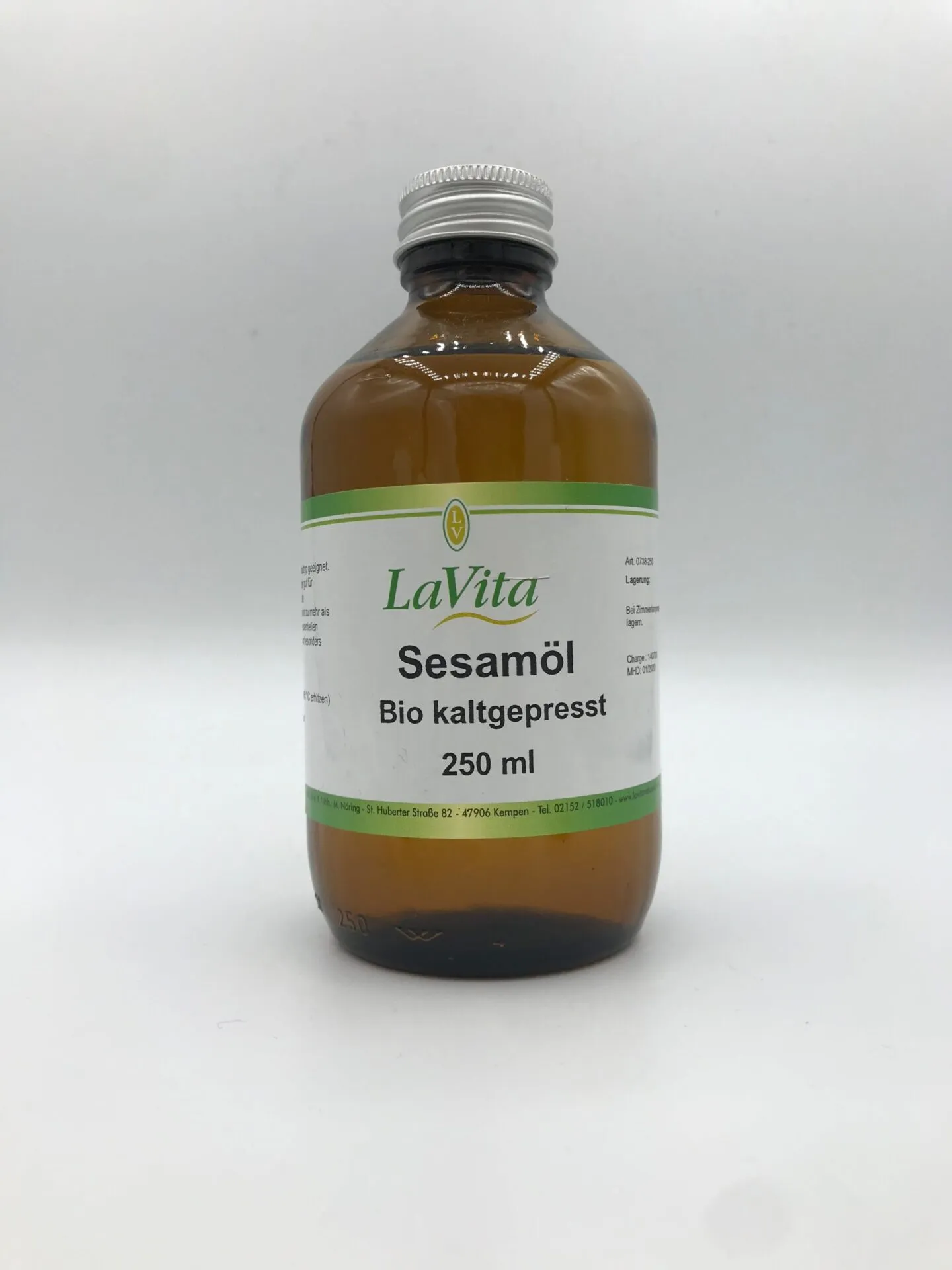 Sesamöl (kaltgepresst) 250ml