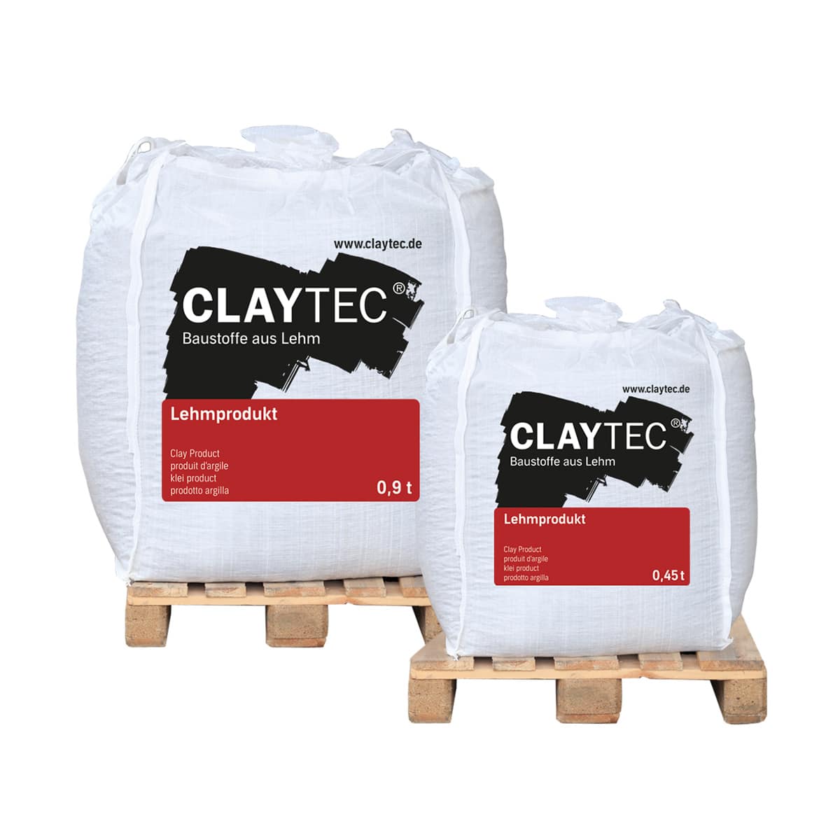 Claytec Lehm-Dämmputz leicht, Handputz, erdfeucht