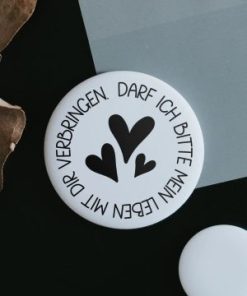 Magnet Darf ich bitte mein Leben mit dir verbringen