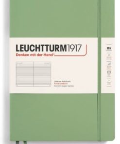 Notizbuch Composition (B5) Hardcover 219 nummerierte Seiten, Salbei, Liniert