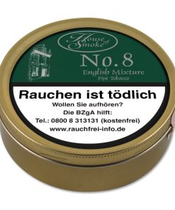 Pfeifentabak No8 English Mixture House of Smoke