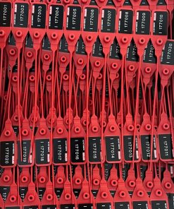 Durchziehplombe aus Polypropylen / Indikative PLOMBE