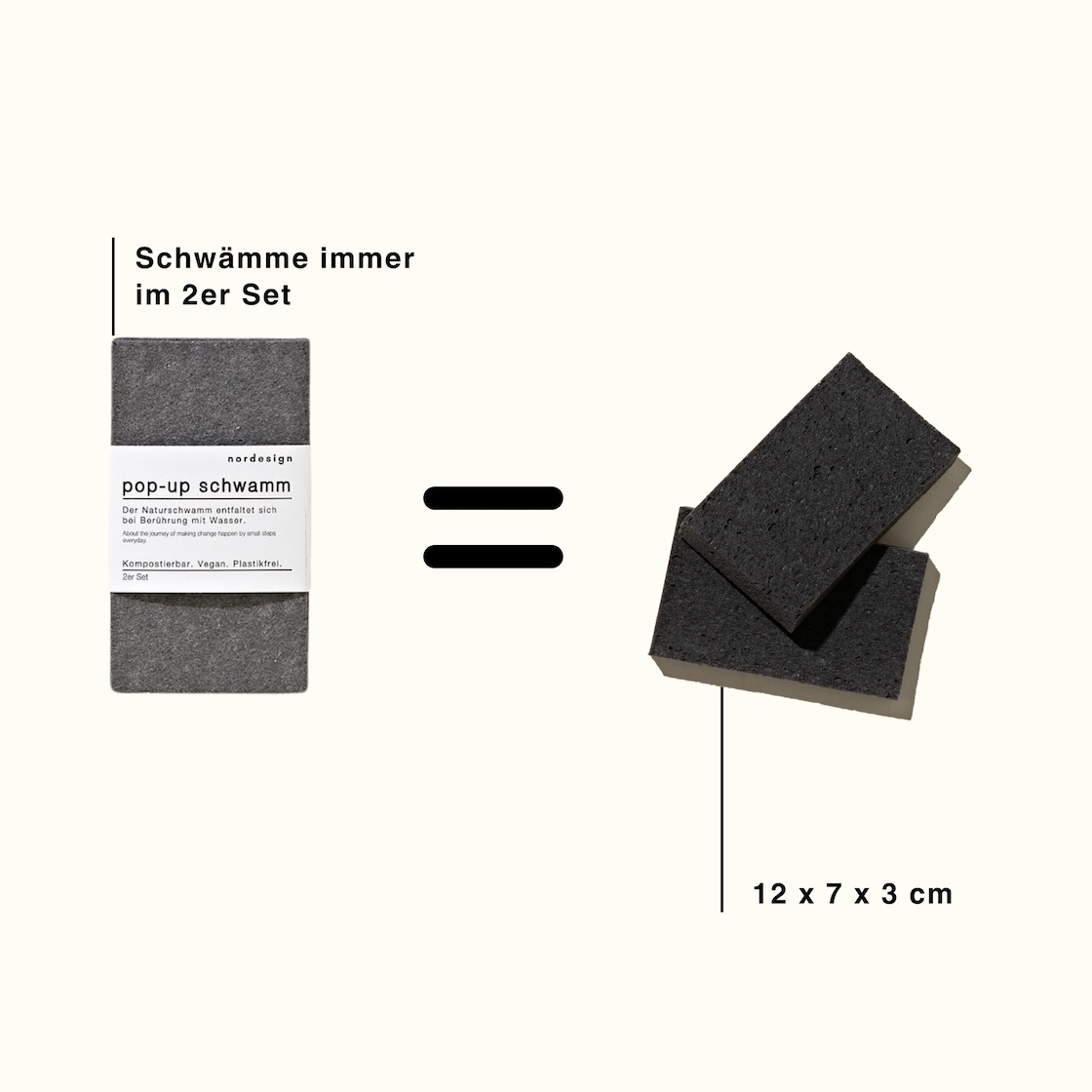 Pop Up Schwamm NORDESIGN – Bild 3