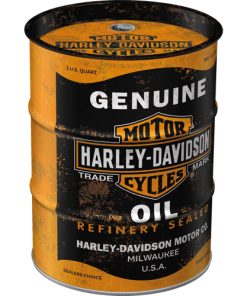 Spardose Ölfass Harley-Davidson  Genuine Oil