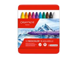 Wachsmalkreiden Neocolor II 10er Caran d’Ache wasservermalbar