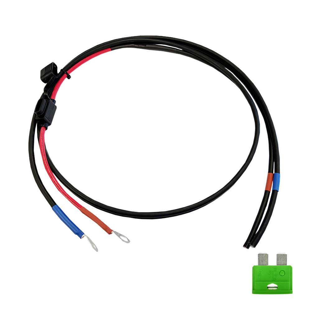 Batteriekabel M8-Ringkabelschuh 30A Sicherung 6 mm²