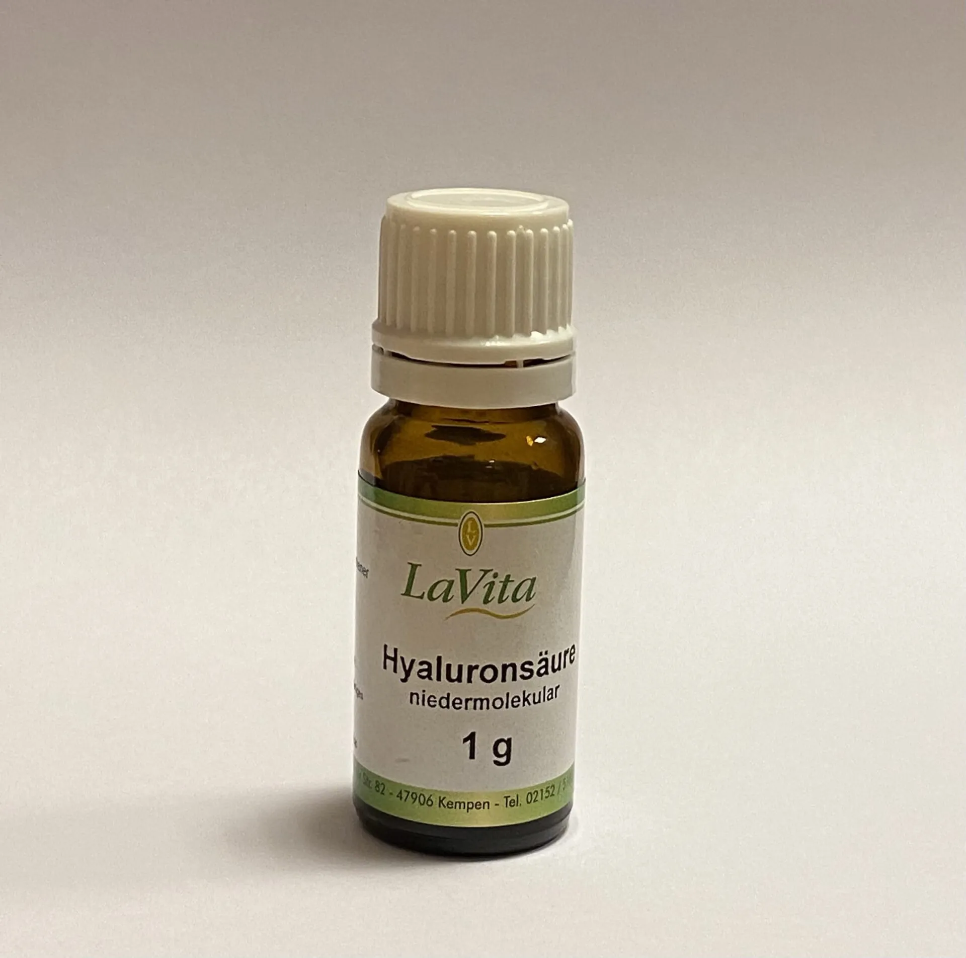 Hyaluronsäure (hoch-/niedermolekular) 1g -hautregenerierend- – Bild 3