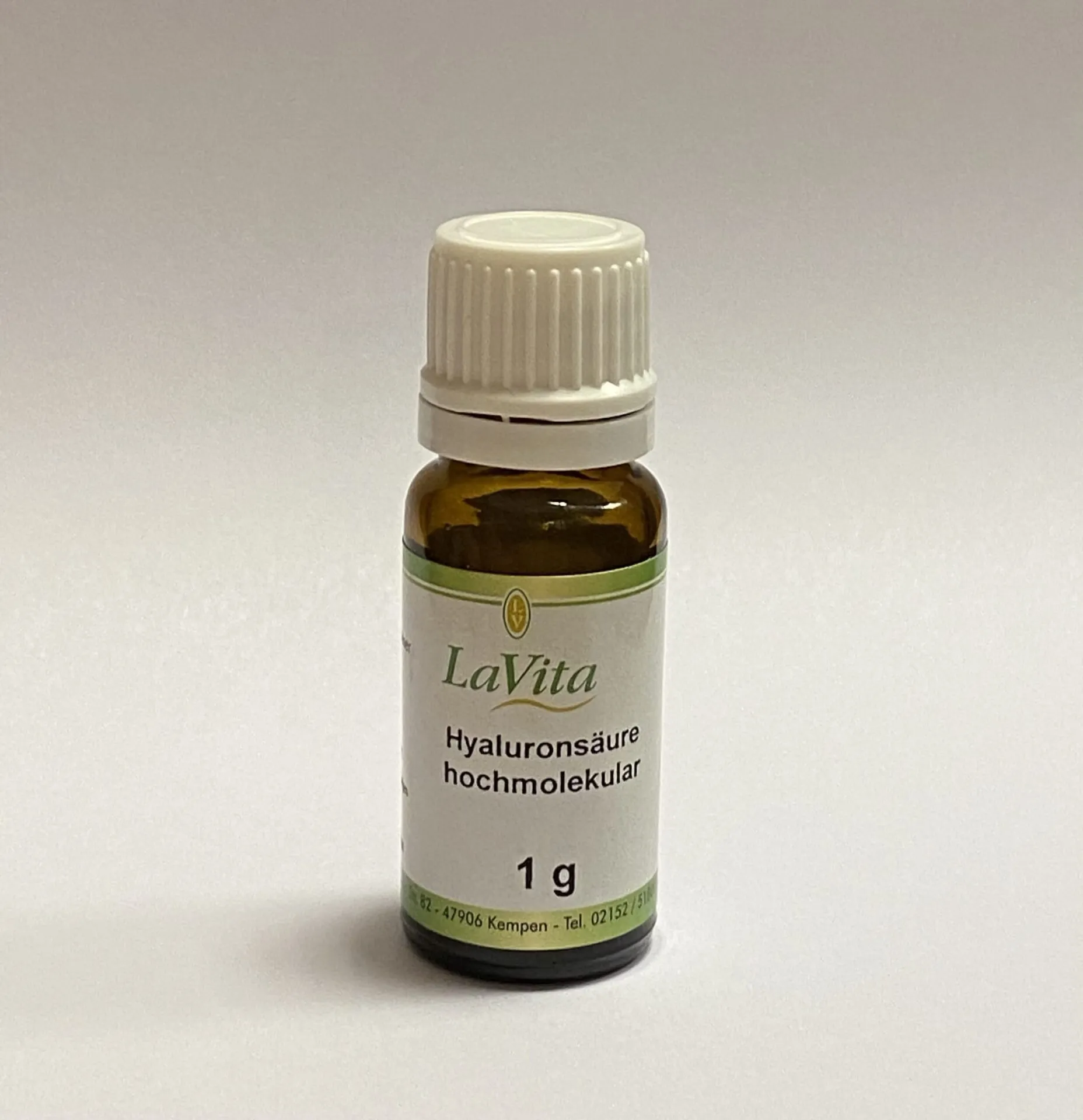 Hyaluronsäure (hoch-/niedermolekular) 1g -hautregenerierend- – Bild 2