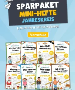 Sparpaket: 8 Mini-Hefte Jahreskreis (Vorschule) [Digital]