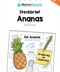 Steckbrief Ananas [Digital]