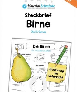 Steckbrief Birne [Digital]