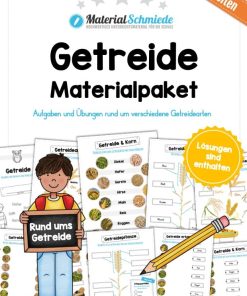 Materialpaket Getreide (10 Seiten) [Digital]
