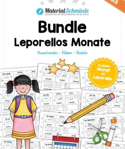 Bundle: Leporellos Monate (12 Stück) [Digital]