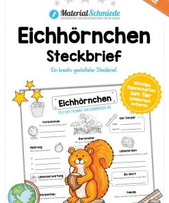 Steckbrief Eichhörnchen [Digital]