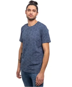 Shirt Siebdruck „Optisomex“ blue