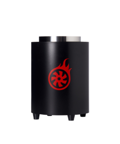 Shisha-Turbine® Next Black mit rotem Kabel