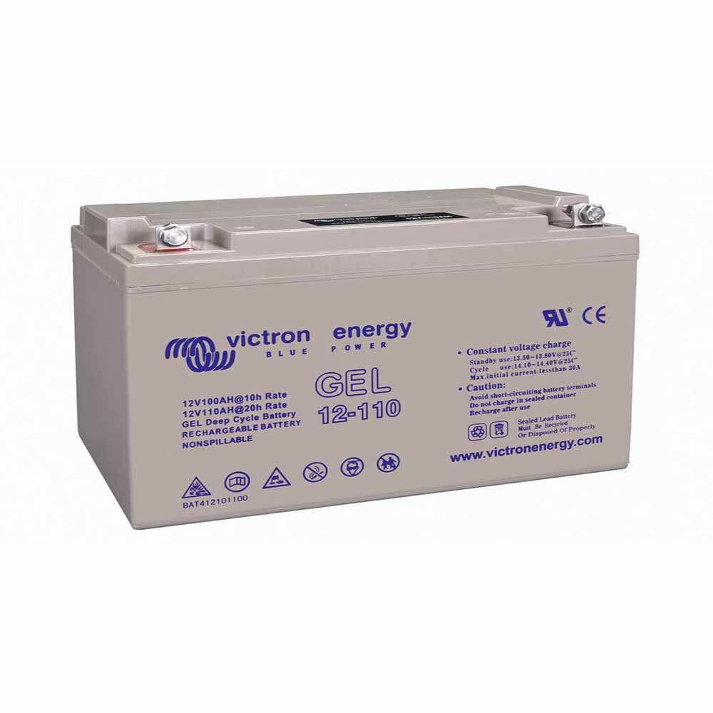 110Ah Gel-Batterie Deep Cycle von Victron Energy 12V – Bild 3