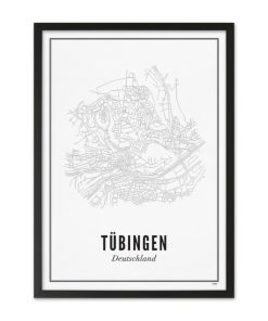 Poster Tübingen 21×30 Wijck